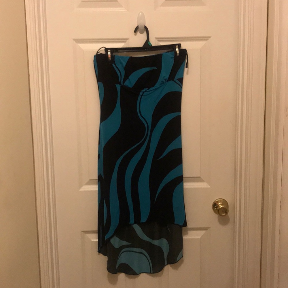 Strapless dress